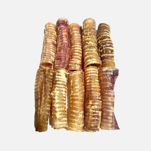 6" Beef Trachea - 10 Pack